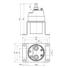 Coupe batterie ELECTRO MECANICA CORMAR LA530000