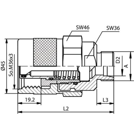 Coupleur DNP RSM12L22