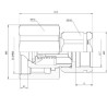 Coupleur DNP SKSM25C12HEX