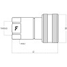 Coupleur FASTER HNV14NPTF