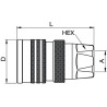 Coupleur PARKER 3810UV