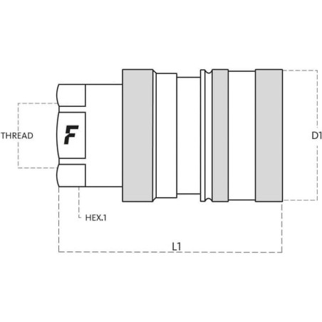 Coupleur FASTER SV12GASF