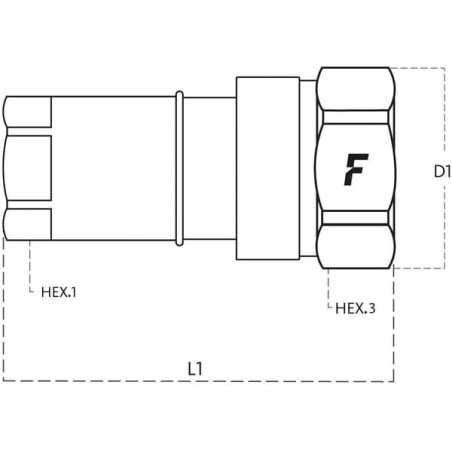Coupleur FASTER VVM38GASF