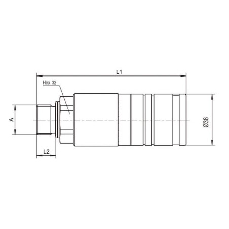 Coupleur DNP UX101AMF18L
