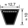 Courroie OPTIBELT SPA1550