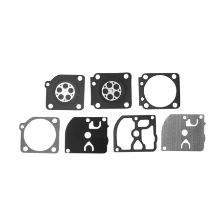 Kit membranes joints ZAMA GND27 modèles HOMELITE HBC38 - HBC40 - XL - OLEO-MAC 935 - POULAN Super 25 - P600 