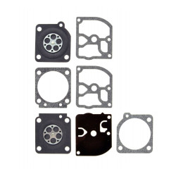 Kit membranes joints ZAMA GND39 modèles EFCO 935F - O4463935DF HUSQVARNA 1216 - 1219 STIHL BG55 - BG65 - BG85 