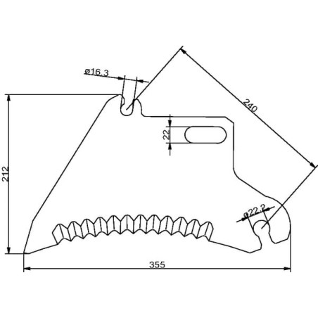 Couteau UNIVERSEL SM18117