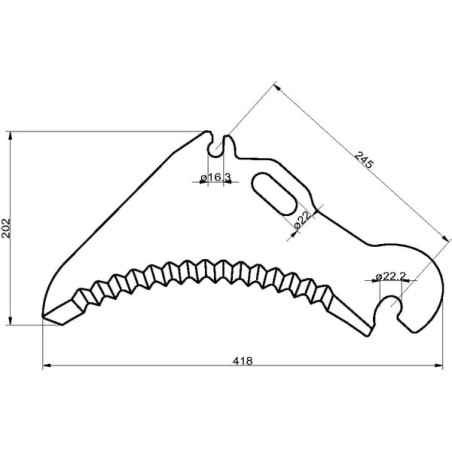 Couteau UNIVERSEL SM18586