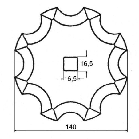 Couteau UNIVERSEL FM19057
