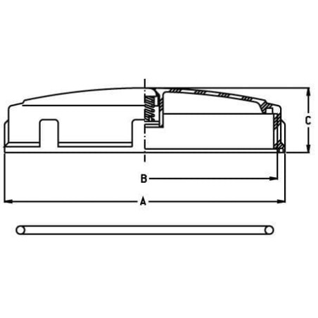 Couvercle GEOLINE 8178012