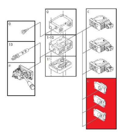 Couvercle DANFOSS PVG32157B0001