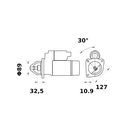 Démarreur MAHLE MS791