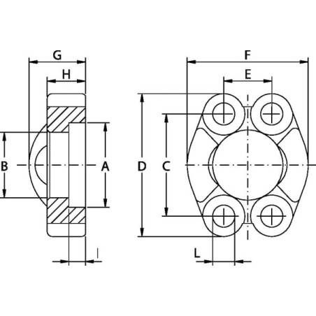 Demi-bride OLEO TECNICA GFSI616M