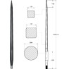 Dent de chargeur SHW FT38