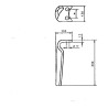 Dent de herse UNIVERSEL KE0107