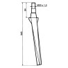 Dent de herse UNIVERSEL KE0462