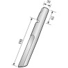 Dent de herse UNIVERSEL KE0605