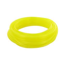 Durite jaune translucide longueur 15m - diamètre intérieur 2,5mm extérieur 5mm