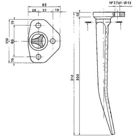 Dent UNIVERSEL KE0102