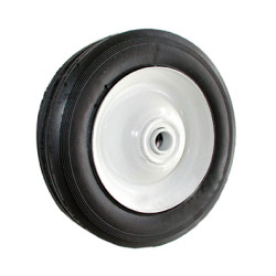 Roue en acier à moyeu centré universelle - diamètre extérieur 203mm - largeur 44mm - longueur moyeu 50,8mm - alésage 12,7mm