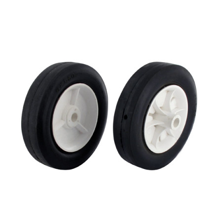 Roue plastique LAWN BOY 678636 - moyeu déporté