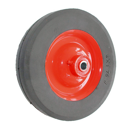 Roue LAWN BOY 681980 - 682121 - PRO en acier sur roulement moyeu déporté 