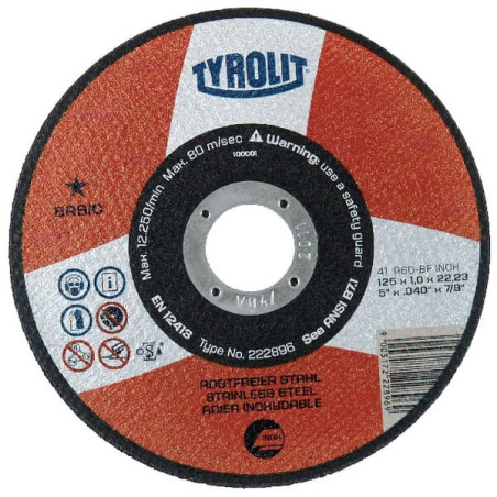 Disque TYROLIT 34332869