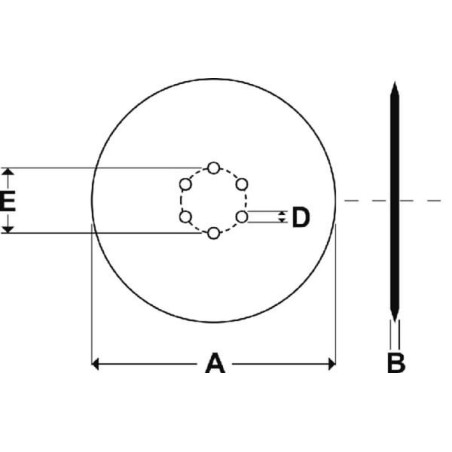 Disque RUMPTSTAD RS7247