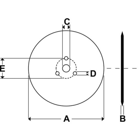 Disque UNIVERSEL CD3502