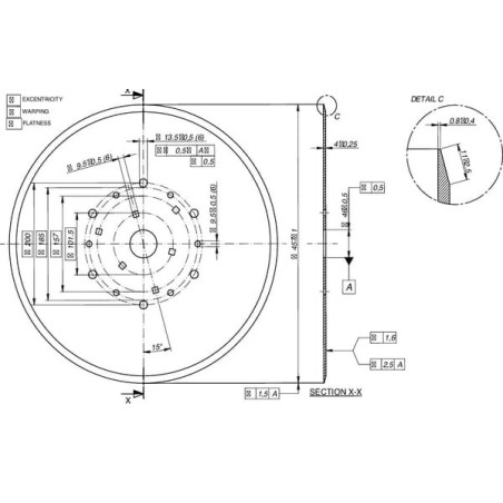 Disque UNIVERSEL CDR462D