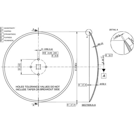 Disque UNIVERSEL CDC300B