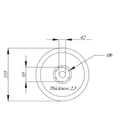 Disque LEMKEN 3490006