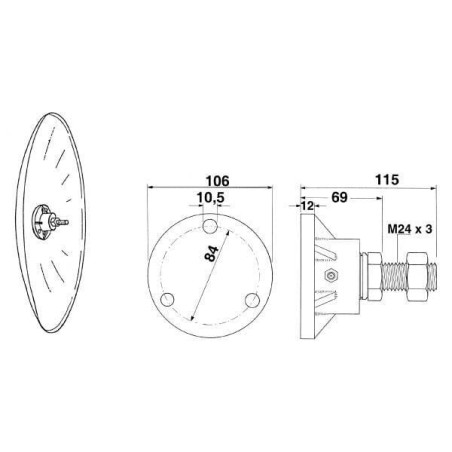 Disque UNIVERSEL 473585N