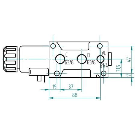 Distributeur AK REGELTECHNIK 6224AK10080FL