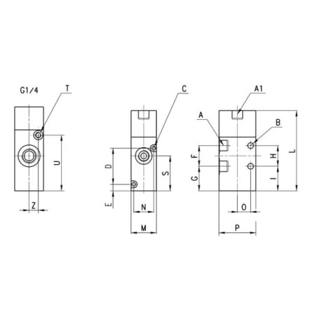 Distributeur CAMOZZI 334035