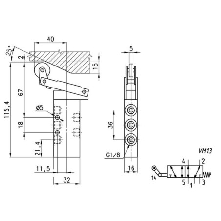 Distributeur CAMOZZI 358965
