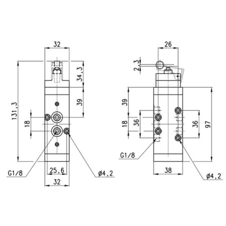 Distributeur CAMOZZI 458015195