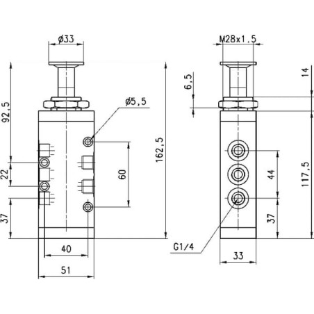 Distributeur CAMOZZI 454915