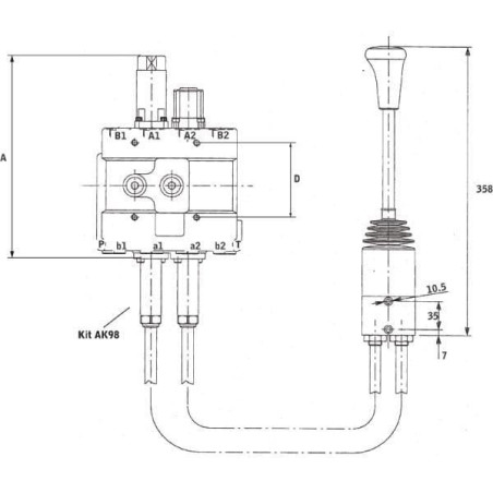 Distributeur WALVOIL DLSM218513LS
