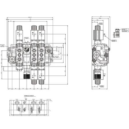 Distributeur WALVOIL SD63EVP312V