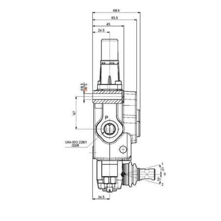 Distributeur WALVOIL SD52003