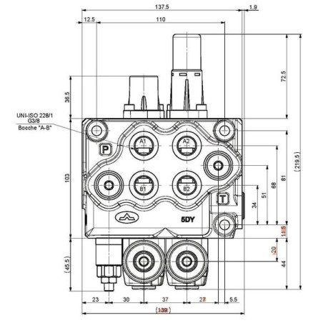 Distributeur WALVOIL SD52003