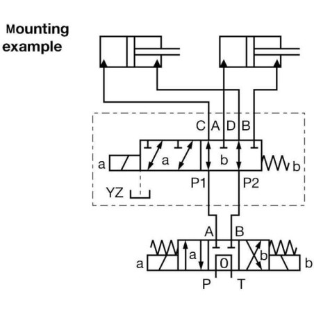 Distributeur POCLAIN 6KVH063812VFL
