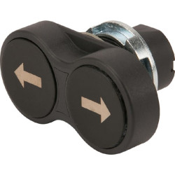 Double bouton-poussoir NEW-ELFIN 020P2NNS46