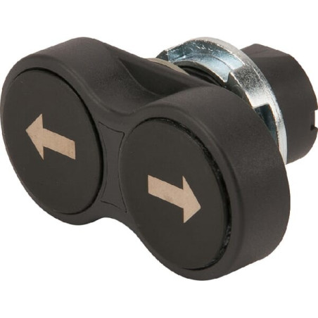 Double bouton-poussoir NEW-ELFIN 020P2NNS46