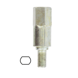 Adaptateur d'arbre profil STIHL 6,5mm pour renvoi d'angle universel