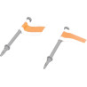 Drapeau de lame miniature BRUDER U42579