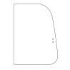 Vitre pour cabine UNIVERSEL D10305