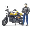 Moto miniature BRUDER U63053
